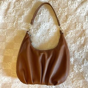 Brown Kedzie Faux Leather Purse